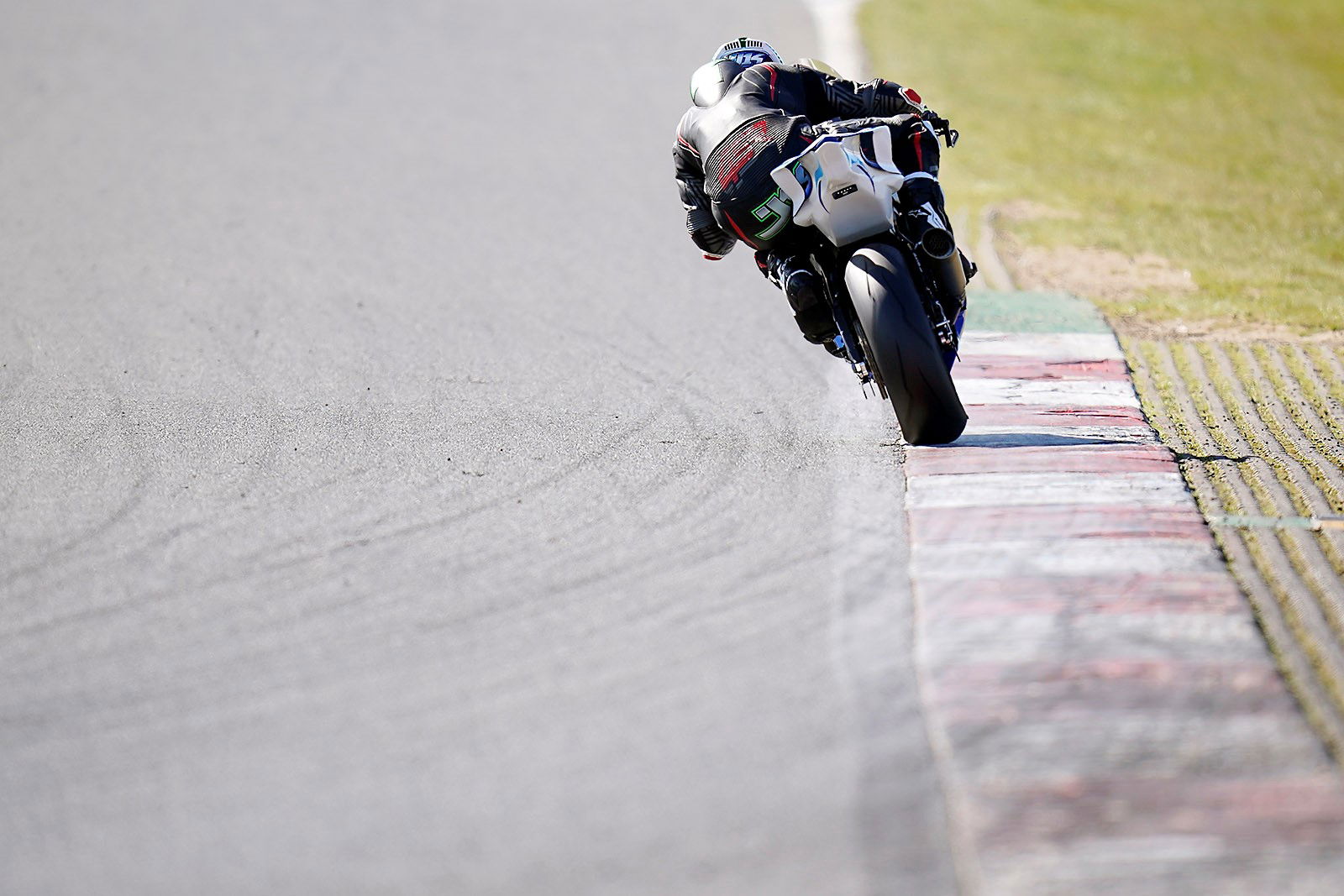 Jack Kennedy, Mar-Train Yamaha, Snetterton 2022 BSB test.